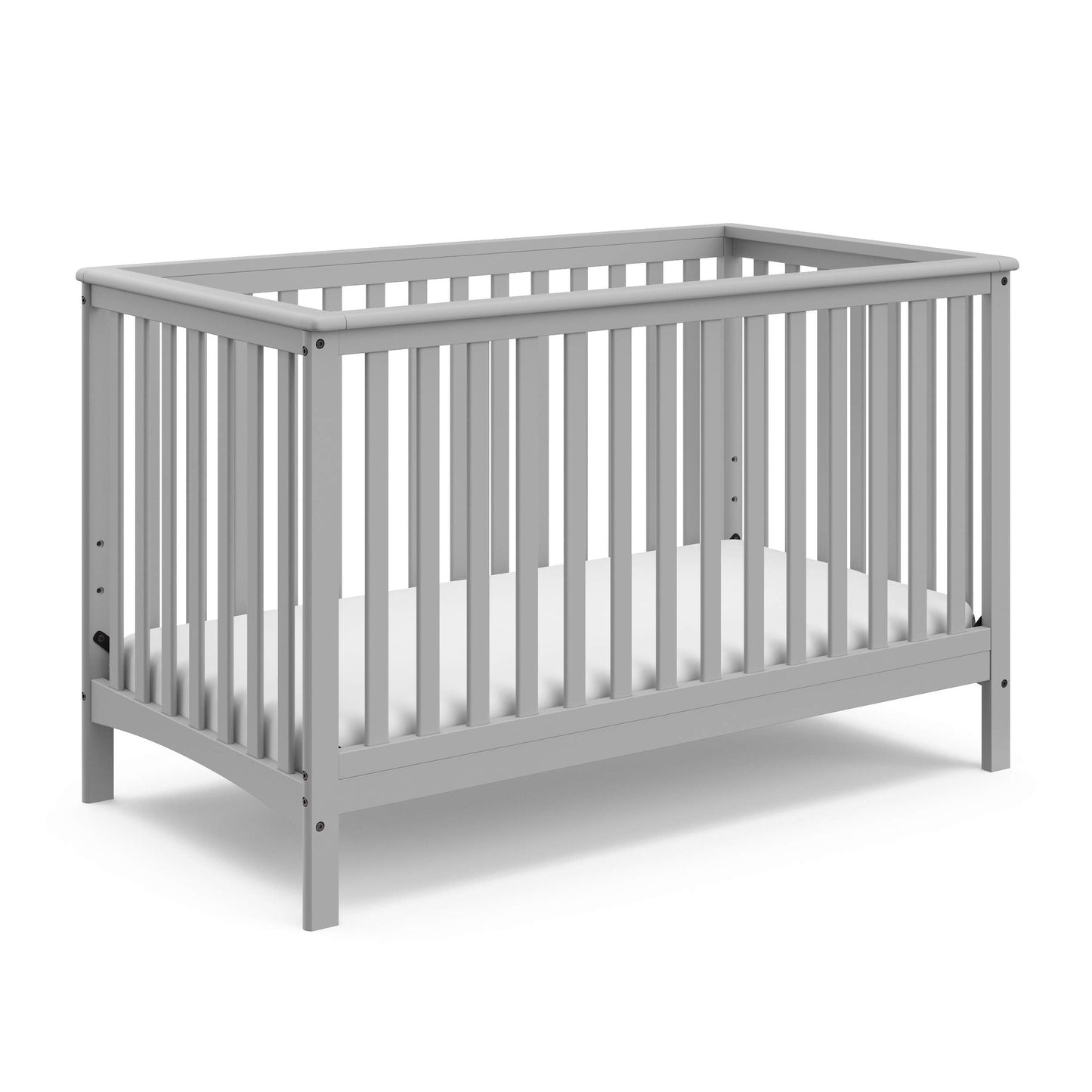 Storkcraft Hillcrest 4-in-1 Convertible Crib (Natural) - Converts to Daybed, Toddler Bed, and Full-Size Bed, Fits Standard Full-Size Crib Mattress, Adjustable Mattress Support Base - WoodArtSupply