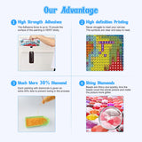 NAIMOER Tiger Diamond Art Kits for Adults,5D Diamond Art Tiger Kits DIY Full Drill Animals Diamond Art Kits for Home Wall Decoration Gifts (30X40cm) NAIMOER