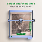 5W Laser Engraver, 72w Laser Cutter Engraving Machine for Beginners, 0.06mm Laser Spot Higher Accuracy Laser Engraving Machine for Wood Metal Leather Glass Acrylic CREALITY FALCON