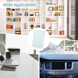 10 PCS Sublimation Glass Photo Frames Bulk, Blank Tempered Glass Frames, Glass Picture Frames 4.3 x 6.3 Inches Heat Transfer Frames with Display Stands for DIY Personalized Gift Tideme