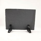 OKBA Sublimation Slate Blanks DIY Custom Stone Slate 6x8 Inch Picture Frame Heat Transfer Rock Photo Plaque with Display Stand Decoration for Desktop Souvenir (1) OKBA