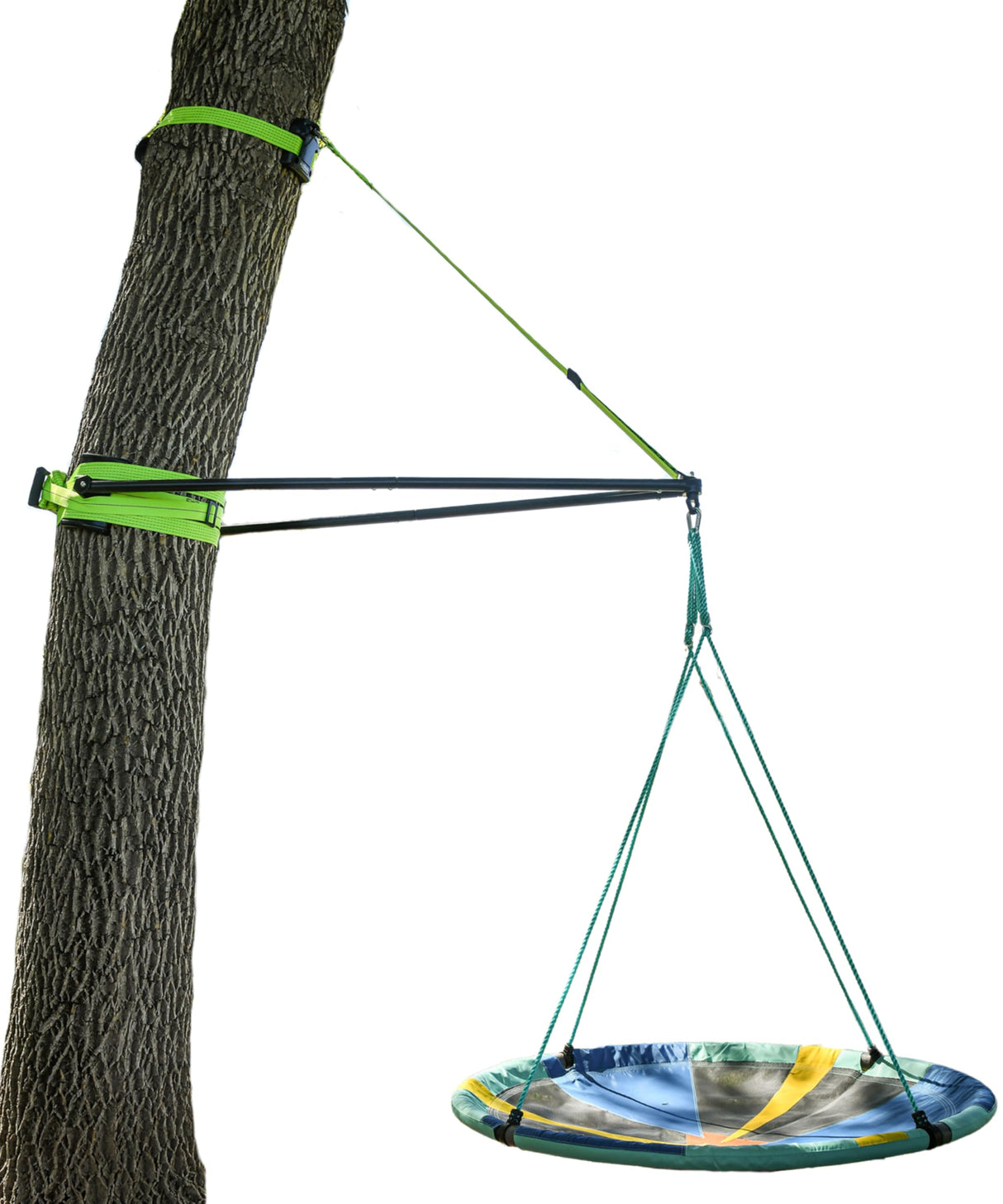 Treezone Build-a-Branch - Turn Any Healthy Tree Into The Perfect Swinging Tree - Build-a-Branch Tree Swing Hanging Kit - Made for Trees 12 + inches in Diameter - Great Tree Swing Addition to Any Yard! Slackers