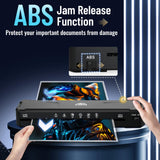 13 Inch Laminator Machine with 50 Laminating Sheets, Fast Warm-Up No Jam A3 Laminator, 11x17 Cold & Thermal Laminating Machine for Home School Office Raycial