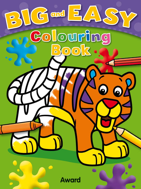 Big & Easy Colouring Book - Tiger Award Publications Ltd