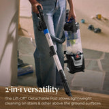 Bissell Pet Hair Eraser Turbo Lift-Off Vacuum, w/Self-Cleaning Brush Roll, HEPA Filtration, Powerful Pet Hair Pickup with TurboBrush Pivot Tool & LED-lit dusting Brush & Crevice Tool, 3774F Bissell