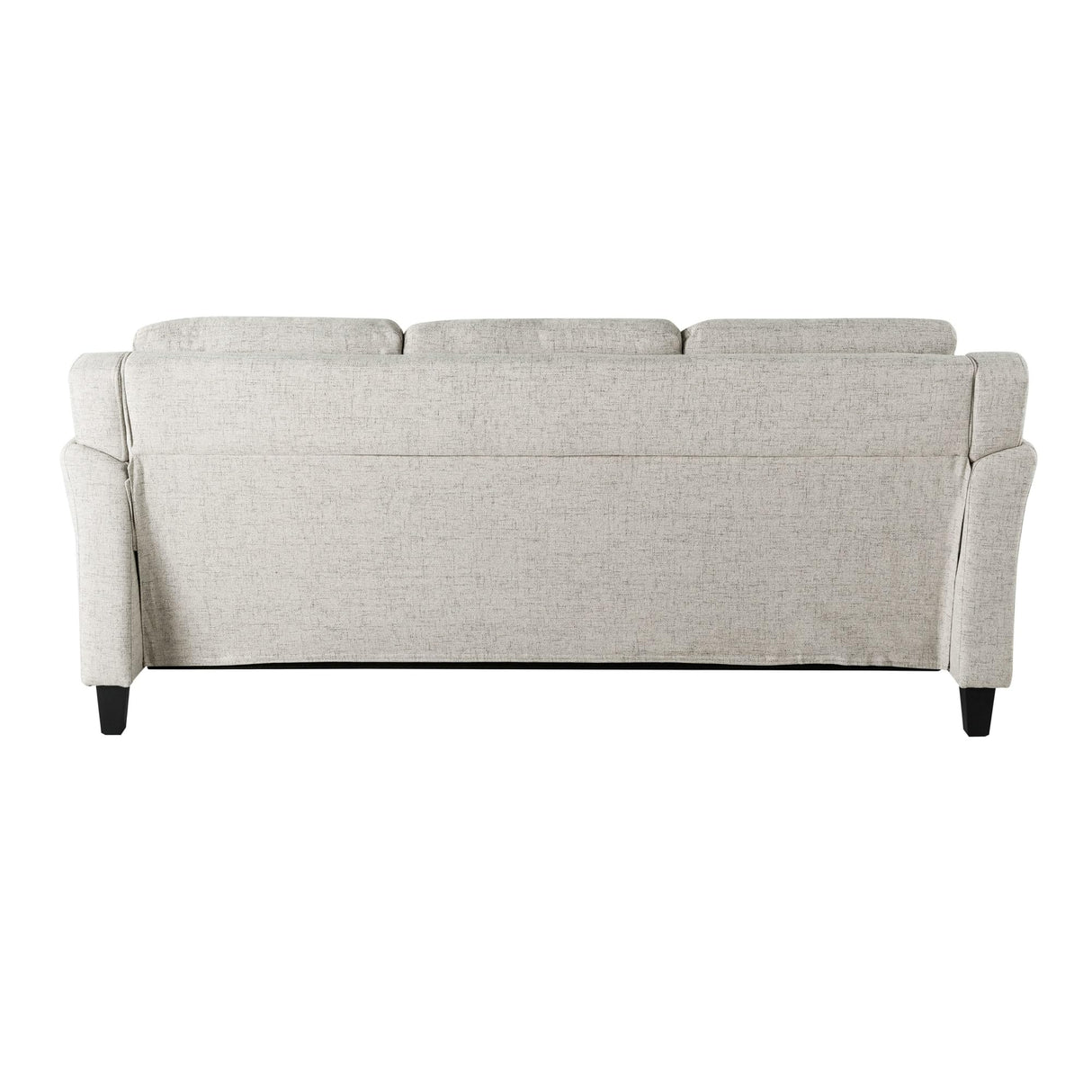 Lifestyle Solutions Harrington Sofa Curved Arms, Beige LifeStyle Solutions