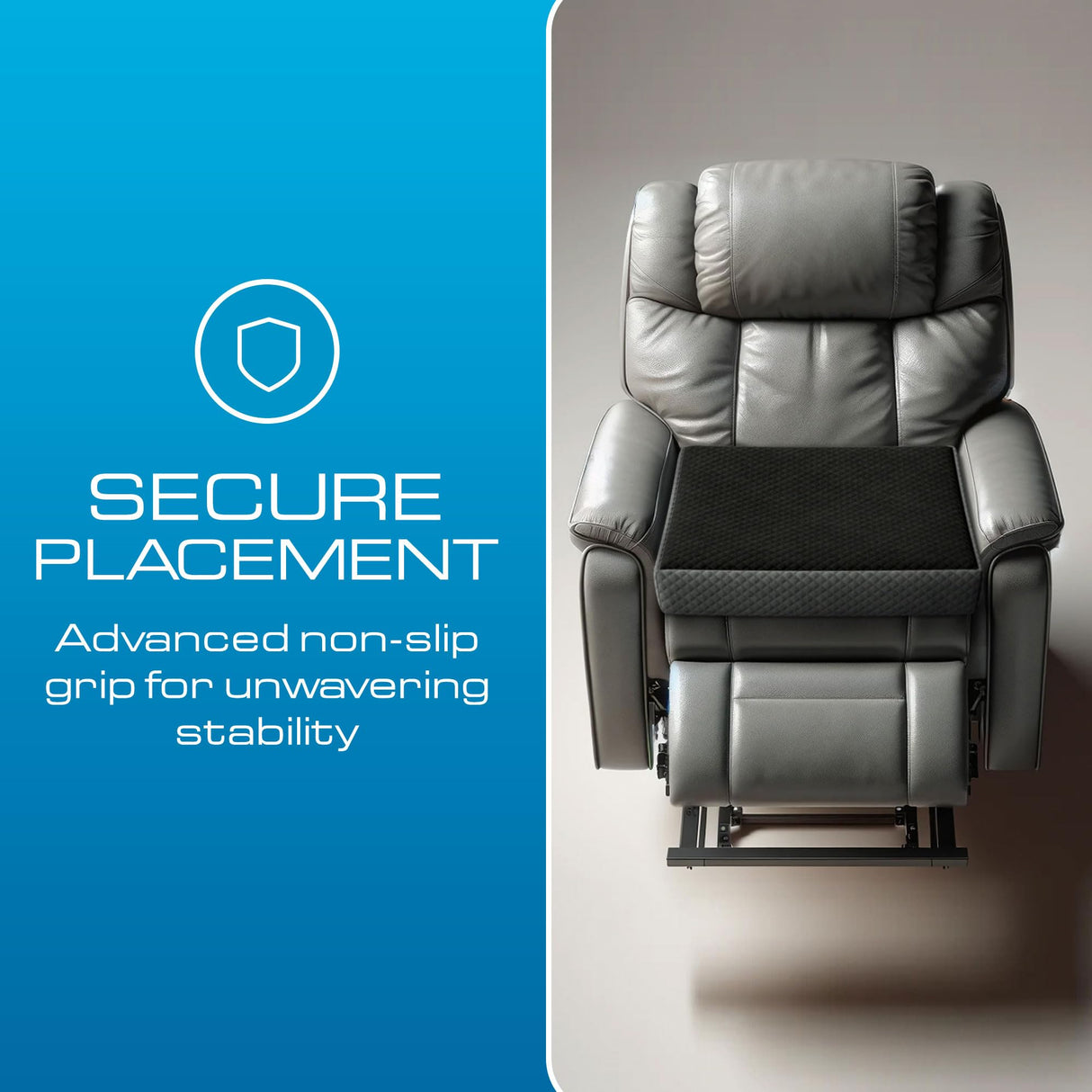 Kӧlbs Extra Large Recliner Cushion | Chic 2 Tone Velvet Cover | Memory Foam Seat Cushion 5 inch Thick 20" x 20" Large | Recliner Chair Cushion for Elderly - Extra Large Chair Cushion Kölbs