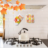 20 Pieces Blank Sublimation Oven Mitts Set Include Blank Sublimation Heat Resistance Oven Gloves and Blank Sublimation Pot Holders for DIY Kitchen Dining Room Accessories Patelai