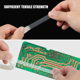 HFXXAD 8Pcs Clear Heat Tape, Heat Tape for Sublimation Press and Heat Transfer Vinyl, Easy to Remove High Resistant Temperature Tape Heat Press Tape, No Residue (108 ft) HFXXAD