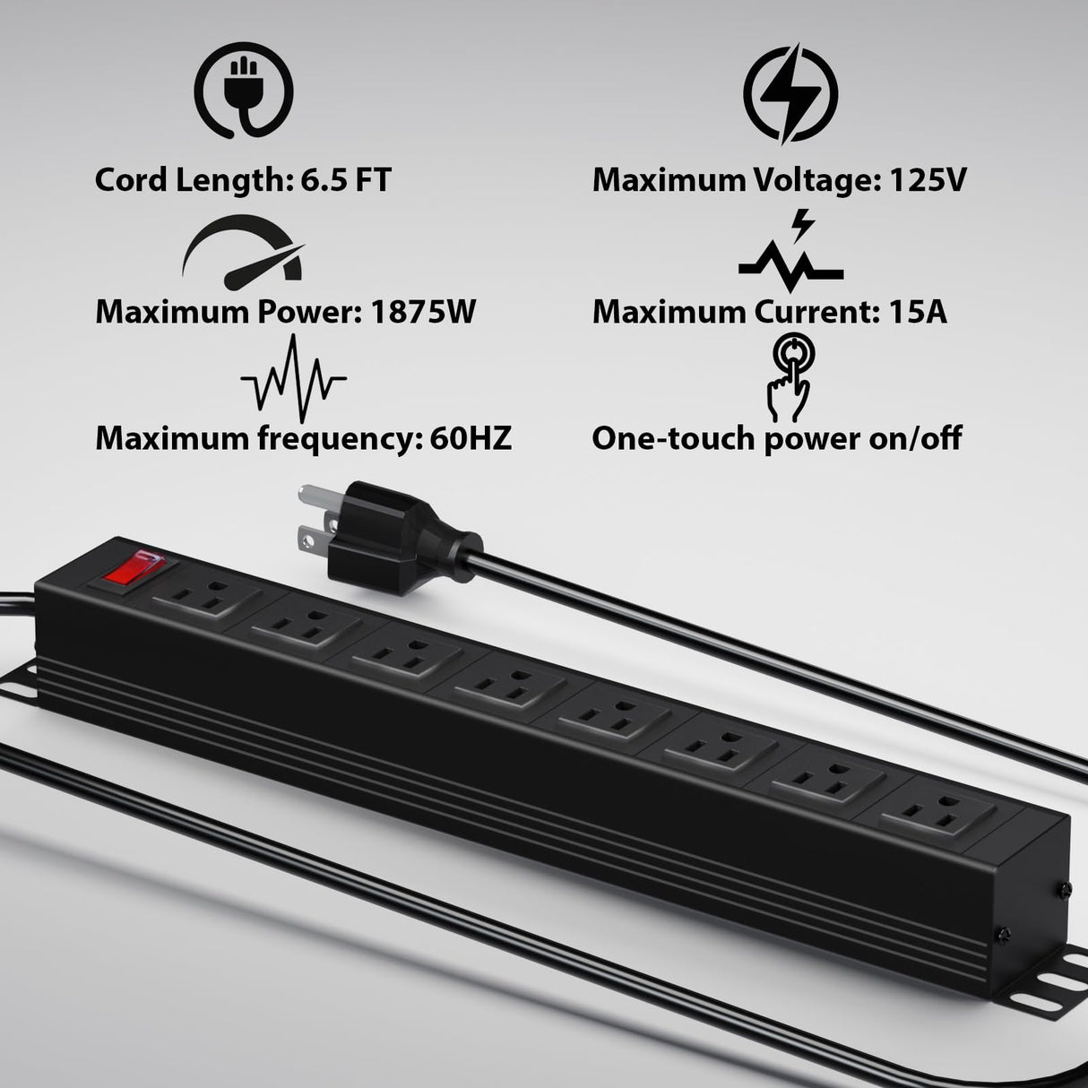 EAROND Power Tool Organizer With Charging Station, Wall Mount Drill Holder, Screwdriver and Battery Organizer, Heavy Duty Rack for Garage, Workshop, Tool Room, Workbench EAROND