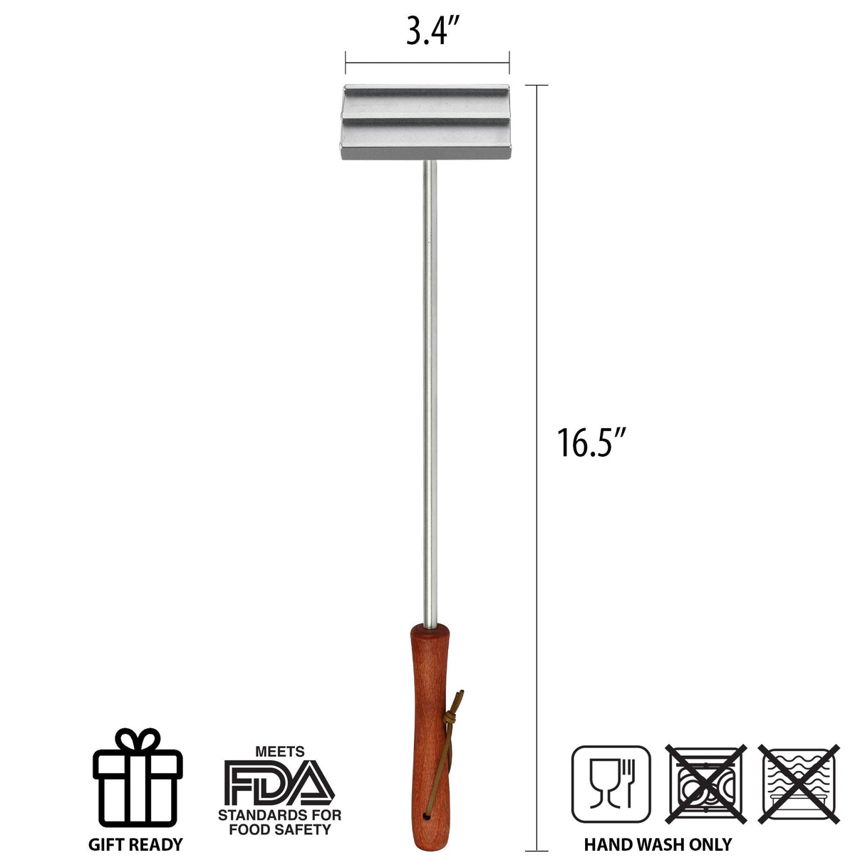 Barbuzzo Custom BBQ Branding Iron - Personalise Your Meat with Changeable Letters for Steaks, Burgers, and More Barbuzzo