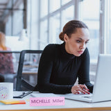 6 Pieces Sublimation Name Plates Blank Aluminum Name Card Personalized Custom Name Plate 2 x 10 Inches Blank Metal Name Tag Label for Nameplate, Doorplate, Desk Tag, Label Tag, Metal Sign Outus