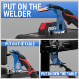 YESWELDER Magnetic MIG Welding Torch Holder Support Welder Stand for MIG Torch Welding Gun Holder with Strong Magnet Base YESWELDER