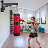 BeneLabel 17" Punching Bag Hanger Wall Mount 360 Swivel Heavy Bag Hanger 800 LB Capacity Boxing Bag Mount Bracket for Home Gym Muay Thai Bag BeneLabel