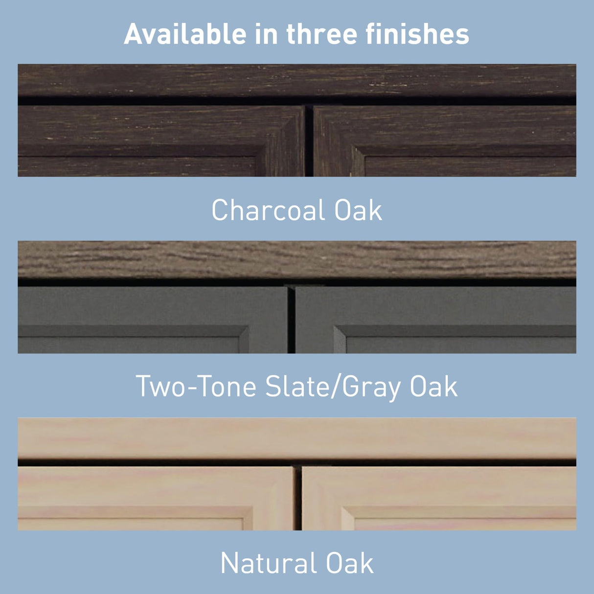 Realspace® Koru 60"W Hutch For Koru L-Shaped Or Straight Computer Desks, Two-Tone Slate/Gray Oak Realspace