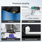 ANYCUBIC PLA Filament Refill 1.75mm, 3D Printer Filament, for Reusable Spools, Dimensional Accuracy +/- 0.02mm, Fit with Most Reusable Spools, 1KG, White ANYCUBIC