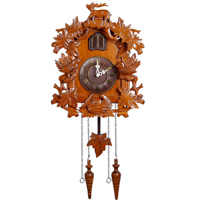 Kendal Large Handcrafted Wood Cuckoo Clock MX015-1