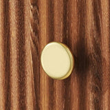 AraSyleon Wooden Wardrobe, Bedroom Armoire Closet with Drawers and Hanging Rod, Modern Fluted Gold Metal Handles, Large-Capacity Clothing Storage Cabinet, 66 inches Tall, Walnut AraSyleon