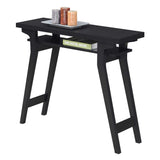 Convenience Concepts Newport Lynda Console Table, Black Convenience Concepts
