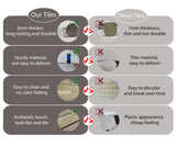 W&S 1 Piece Caesious Grey 3" x 12" Peel and Stick Wood Panels for Walls, Stick on Wood Look Tile for RV,Living Room,Accent Wall,Faux Wood Paneling for Kitchen Backsplash,Self Adhesive Wall Planks W&S WOOD & STONE