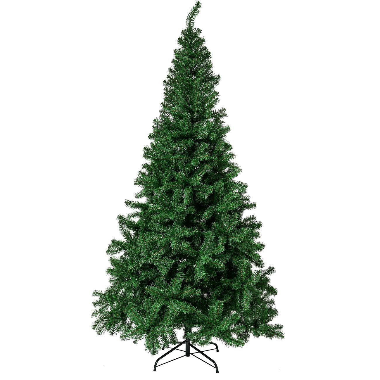 Sunnyglade 7.5 FT Premium Artificial Christmas Tree 1400 Tips Full Tree Easy to Assemble with Christmas Tree Stand (7.5ft)