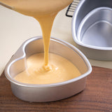 8 Inches Aluminum Heart Shaped Cake Pans Tins Cayanmydery