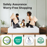 Novilla 12 Inch Mattress Queen Size, Queen Mattresses in a Box with Memory Comfort Foam & High-Density Support Foam for Refreshed Sleep & Pressure Relief with Edge Support Medium Firm Novilla