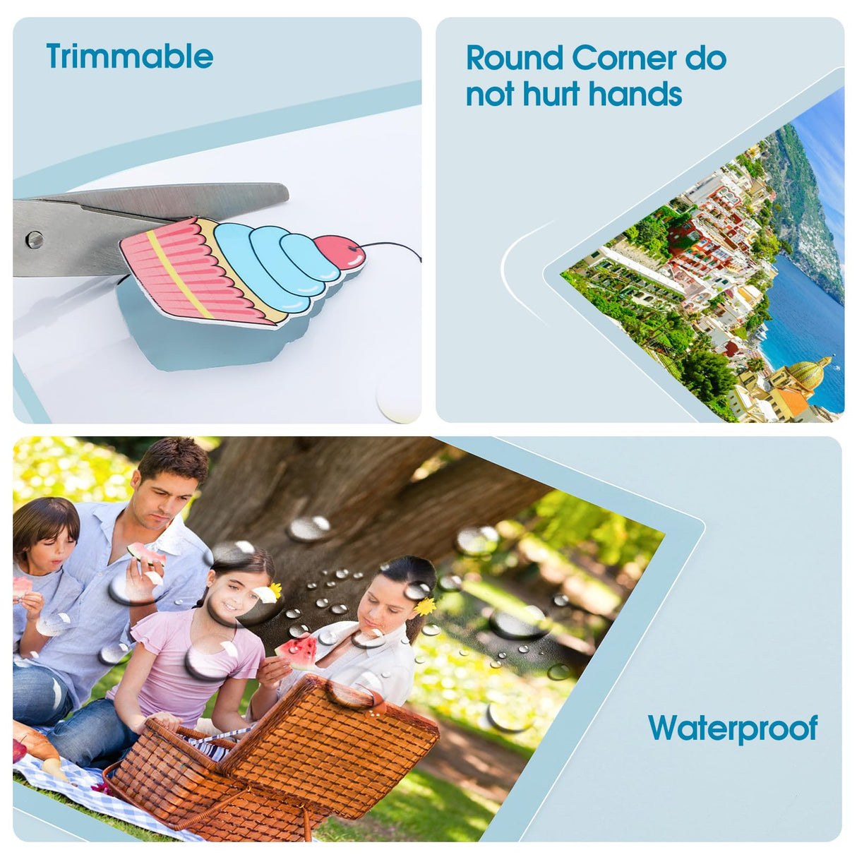 KTRIO Laminating Sheets, Hold 8.5 x 11 inches Sheets, 200 Pack, 3 Mil Clear Thermal Laminate Pouches for Laminator, 9 x 11.5 inch Lamination Paper for School, Home & Office KTRIO