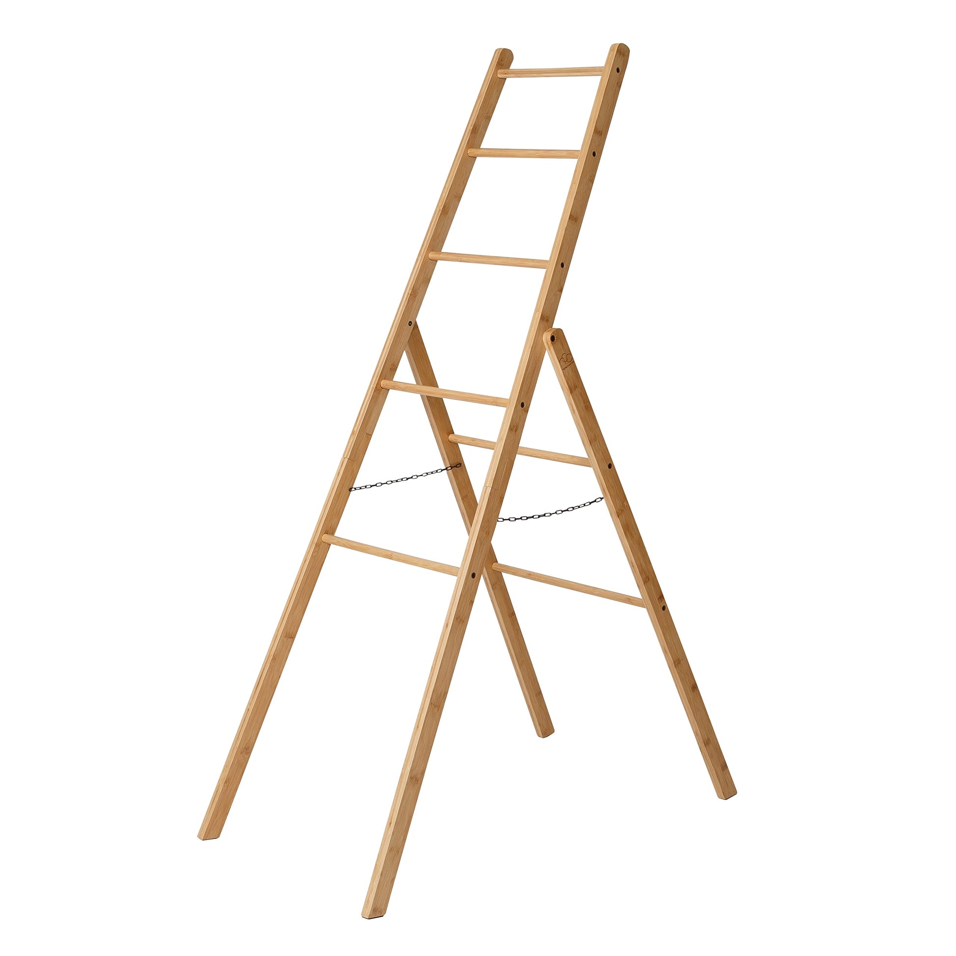 Honey-Can-Do Bamboo Clothes Drying Ladder Rack DRY-09387 Natural - WoodArtSupply