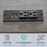 Bolonbi Rustic LED TV Stand for 65 inch TVs with Sliding Barn Doors and Storage Shelves Bolonbi