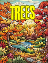 Trees: Coloring Book WoodArtSupply