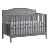 Oxford Baby Nolan 4-in-1 Convertible Crib, Dove Gray, GreenGuard Gold Certified Oxford Baby