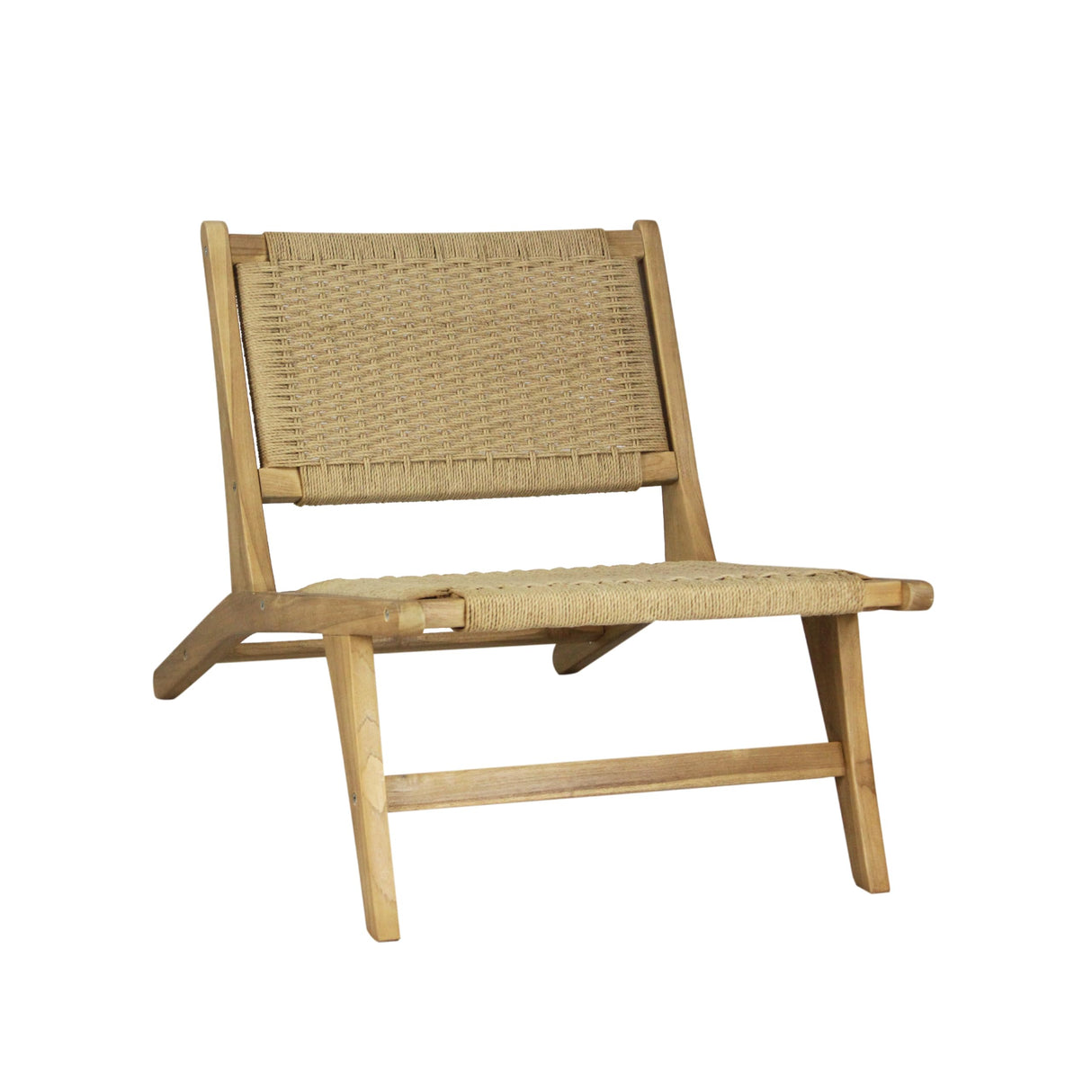 JONATHAN Y RLX1000A Parker Mid-Century Modern Woven Seagrass Wood Armless Lounge Chair Contemporary, Bohemian, Coastal, Transitional, Rustic, Natural JONATHAN Y