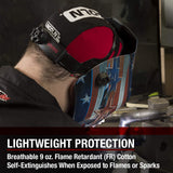 Lincoln Electric Welding Beanie | Flame Resistant (FR) | Black & Red | XL |K2994-XL Lincoln Electric
