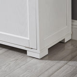 UpWiew Tilt Out Trash Cabinet Wooden, Single Door 10 Gallons, White Finish UpWiew