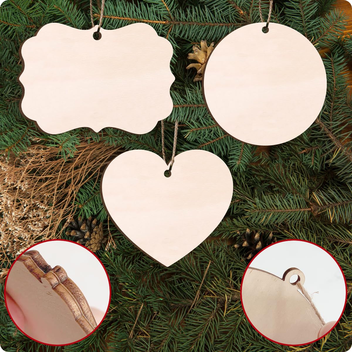 CustomizeAF Christmas Money Holder Ornaments for Gifting Cash - Personalized Christmas Wooden Money Holder, 2023 New Christmas Tree Ornaments, Few Bucks Money Holder Decoration Gifts (ORN159) Customizeaf