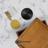 Misecrisa Stash Box with Tray - Large Wooden Box with Accessories Storage Stash Box Set - Decorative Wood Box for Herbs smell proof box (9.5inch) Misecrisa