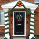 LOMIMOS 32.8 Ft Christmas Twist Garland，Artificial Vine Soft Greenery Decoration for Party Wedding Supplies LOMIMOS