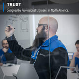 BlueDriver Bluetooth Pro OBDII Scan Tool for iPhone & Android - No Subscription Fee - OBD2 Car Scanner and Code Reader - Diagnose Check Engine, ABS, SRS, Airbag & 7000+ Issues on Vehicles 1996+ BlueDriver