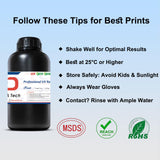 Siraya Tech Fast ABS-Like 3D Printer Resin, Tough Grey, Enhanced Durability for 3D Printing, High Impact Resistance, Smooth Finish, Ideal for 4K/8K/12K LCD DLP SLA 3D Printer - 1kg Siraya Tech