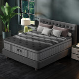 King Size Mattress, 14 Inch King Mattress in a Box, Memory Foam Hybrid Mattresses with Individual Pocket Spring, Pressure Relief, Optimal Edge Support & Motion Isolation, Breathable, CertiPUR-US SUAYEA