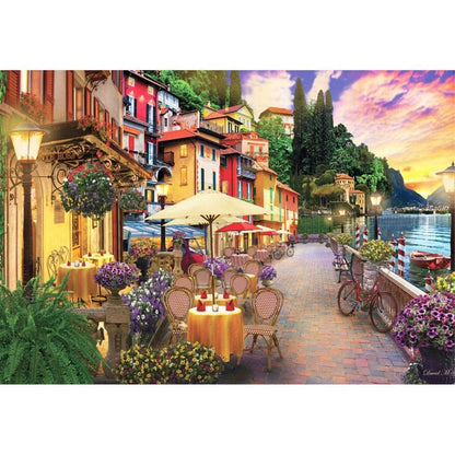 Anatolian Puzzle - Lake Como, 2000 Piece Jigsaw Puzzle, Code: 3944, Multicolor