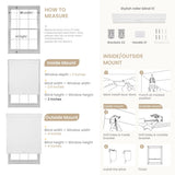 MoDanCeQ Blackout Roller Shades for Windows - Cordless Linen Fabric Roller Blinds, Thermal Insulated, UV Protection, Custom Window Shades for Home, Office, Door, Black, Custom Sizes MoDanCeQ