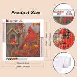 WSLWXSHM Diamond Painting Kits for Adults Cardinal, Round Full Drill Diamond Art Kits, 5D DIY Paint with Diamonds Crafts for Home Wall Decoration Gifts 12×12Inch, Bird WSLWXSHM