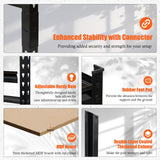 EliteEdge Heavy Duty Garage Shelving Units,5-Tier Adjustable Storage Shelves,36x24x72in,Loads 3000 LBSS,Adjustable Garage Storage Shelving, Metal Storage Utility Racks Shelf Unit EliteEdge