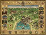 Ravensburger Harry Potter Hogwarts Map 1500 Piece Jigsaw Puzzle for Adults - 12000720 - Handcrafted Tooling, Made in Germany, Every Piece Fits Together Perfectly Ravensburger