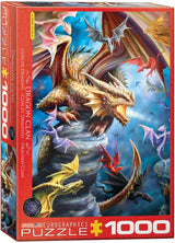 Dragon Clan by Ann Stokes 1000-Piece Puzzle EuroGraphics