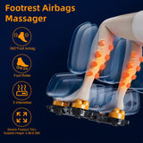 Massage Chairs Full Body, 4D Zero Gravity Shiatsu Massage Chair Recliner, Core Heating, 5 Massage Techniques, Deep Yoga Stretch, Foot Rollers, Airbags, Phone Controller, Bluetooth Speaker DODOPEN