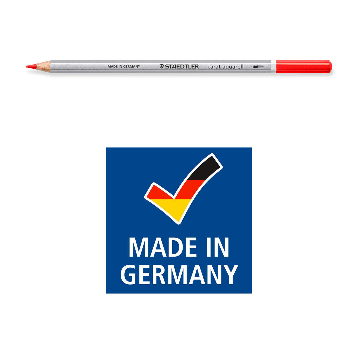 Staedtler Karat Aquarell Premium Watercolor Pencils, Set of 24 Colors (125M24) STAEDTLER