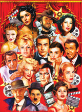 Anatolian Puzzle - Hollywood Stars, 1000 Piece Puzzle, #1154 Anatolian